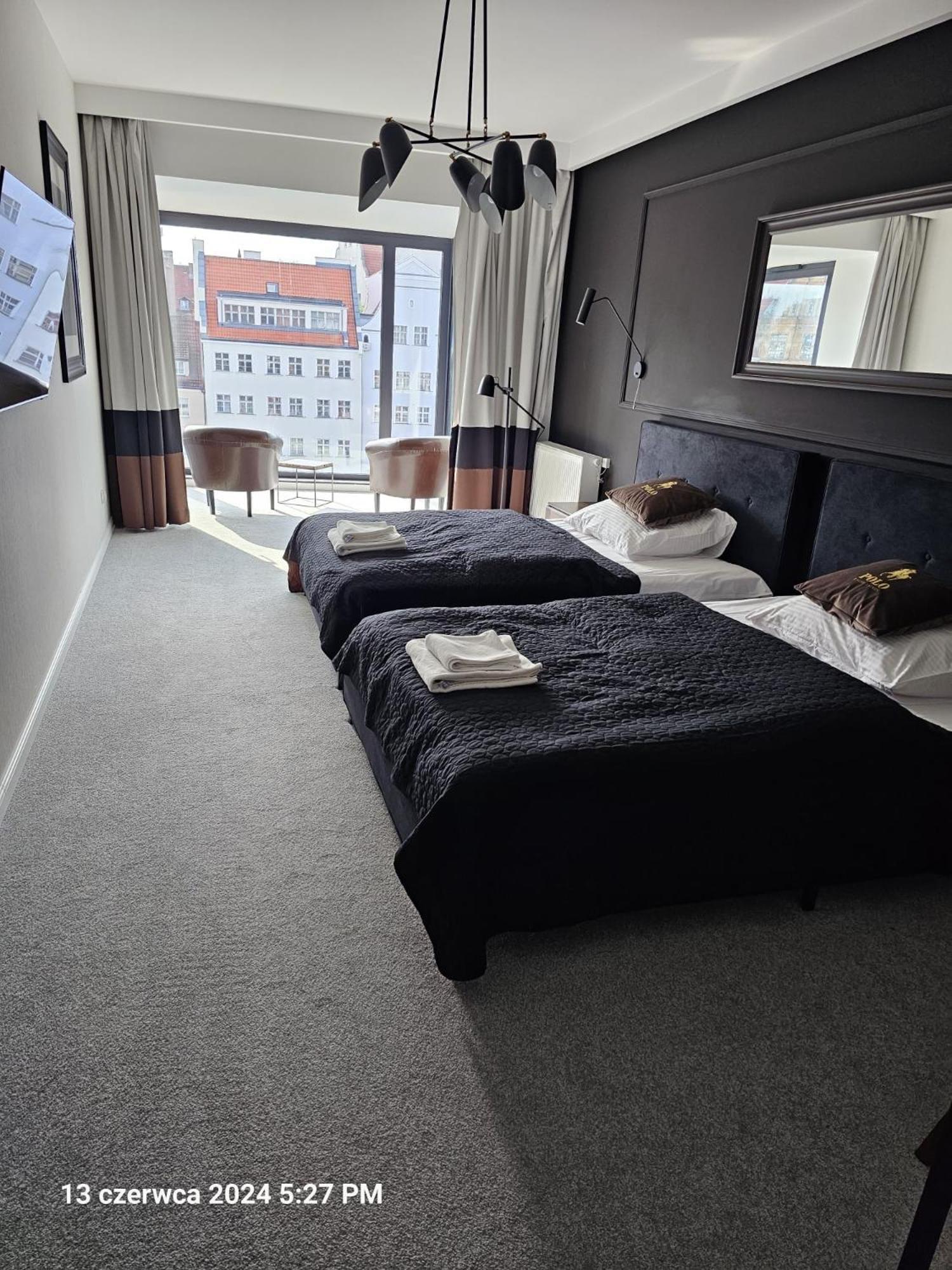 Apartament Chmielna Z Widokiem Na Rzeke Danzig Exterior foto