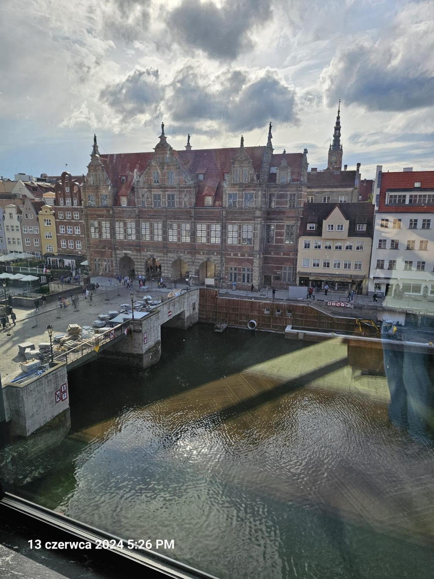 Apartament Chmielna Z Widokiem Na Rzeke Danzig Exterior foto