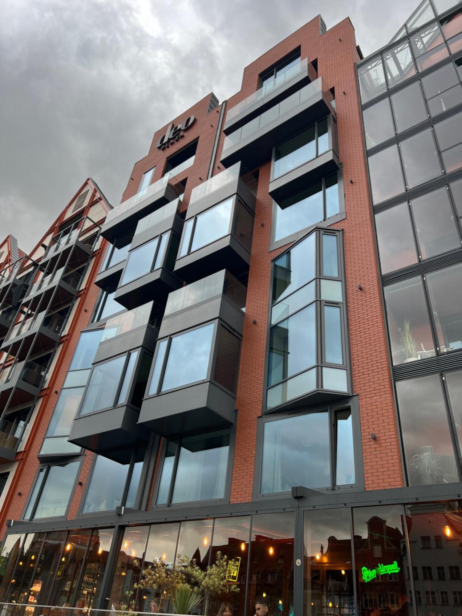 Apartament Chmielna Z Widokiem Na Rzeke Danzig Exterior foto