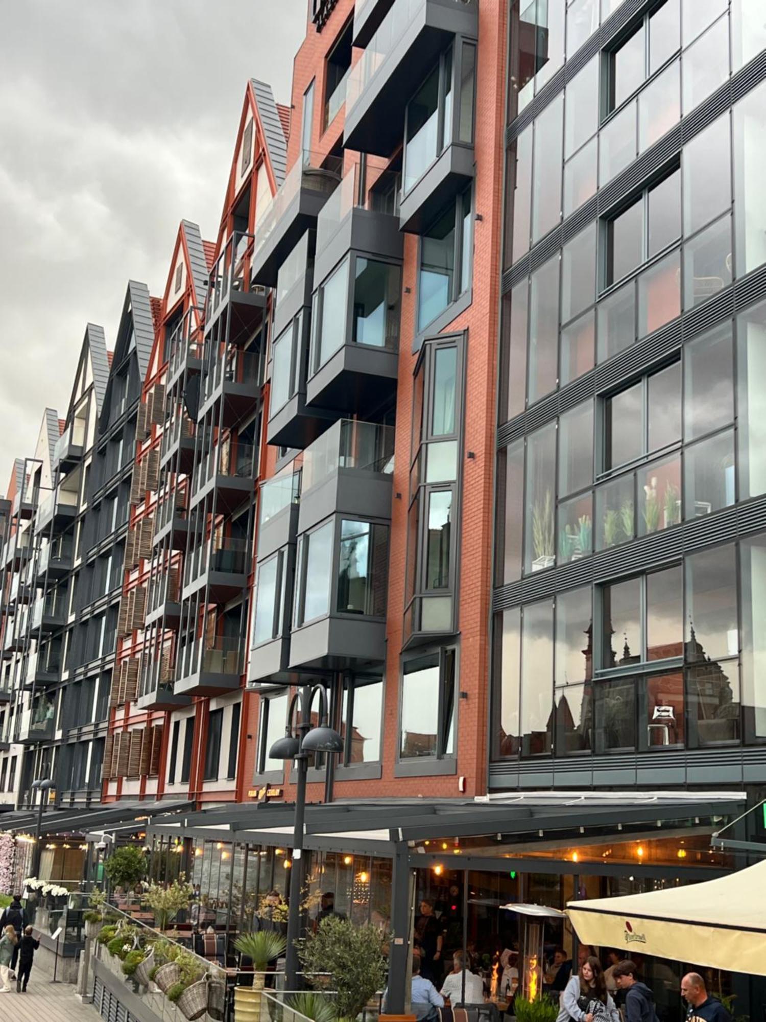 Apartament Chmielna Z Widokiem Na Rzeke Danzig Exterior foto